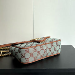 (Pre-Order) Gucci Mini GG Marmont Shoulder Bag (Replica)