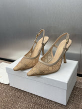 (Pre-Order) Christian Dior-Inspired Mesh Slingback Heels (Replica)