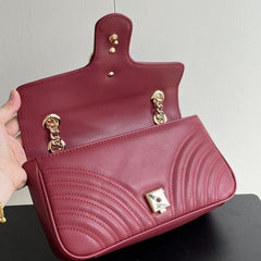 (Pre-Order) Gucci GG MARMONT MEDIUM SHOULDER BAG (Replica)