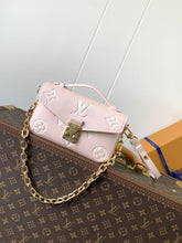 (Pre-Order) Louis Vuitton Pochette Métis East West – Light Pink Empreinte Leather (Replica)
