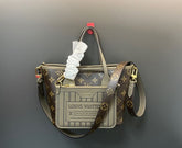 (Pre-Order) Louis Vuitton Neverfull 24 Bandoulière Inside-Out – Monogram Canvas & Leather Combo (Replica)