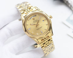 (Pre-Order) Rolex Day-Date Style Watch – Gold Stainless Steel – 42MM (Replica)