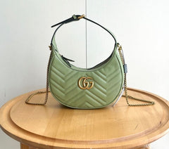 (Pre-Order) Gucci GG Marmont Mini Crescent Bag (Replica)