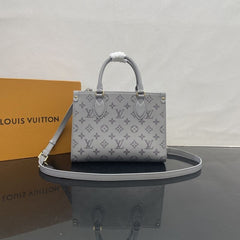 (Pre-Order) Louis Vuitton OnTheGo PM – Grey Monogram Canvas (Replica)