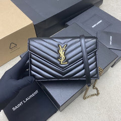 (Pre-Order) YSL Quilted Chevron Crossbody (Replica)
