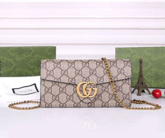 (Pre-Order) Gucci GG Supreme Canvas Chain Wallet (Replica)