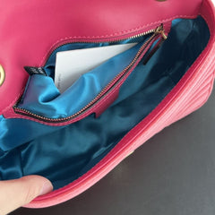 (Pre-Order) Gucci GG MARMONT VELVET MEDIUM SHOULDER BAG (Replica)