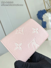(Pre-Order) Louis Vuitton Pink Monogram Victorine Wallet (Replica)