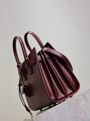 (Pre-Order) Saint Laurent Sac de Jour – Burgundy (Replica)