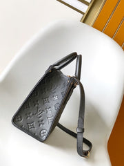 (Pre-Order) Louis Vuitton OnTheGo PM – Black Monogram Empreinte Leather (Replica)