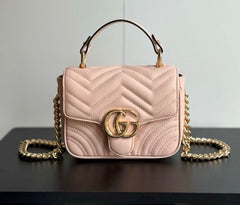 (Pre-Order) Gucci GG MARMONT MINI TOP HANDLE BAG (Replica)
