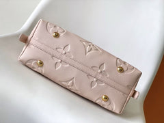 (Pre-Order) Louis Vuitton CarryAll PM – Monogram Empreinte Leather (Pink) (Replica)