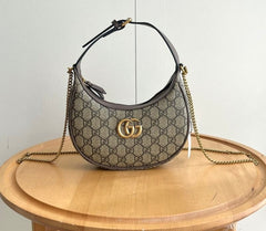 (Pre-Order) Gucci GG Marmont Mini Crescent Shoulder Bag (Replica)