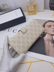 (Pre-Order) Gucci Monogram Canvas Wallet (Replica)