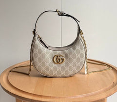 (Pre-Order) Gucci GG Marmont Mini Crescent Shoulder Bag (Replica)