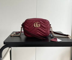 (Pre-Order) Gucci GG MARMONT MINI TOP HANDLE BAG (Replica)