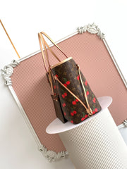 (Pre-Order) Louis Vuitton Neverfull MM - Monogram Cherry Print (Replica)
