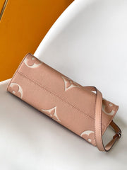 (Pre-Order) Louis Vuitton OnTheGo PM – Pink with Cream Monogram (Replica)