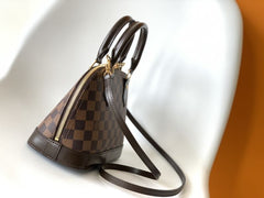 (Pre-Order) Louis Vuitton Alma BB – Damier Ebene Canvas (Replica)