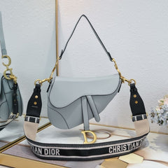 (Pre-Order) Dior Saddle Bag with Strap (Replica)
