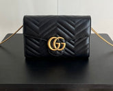 (Pre-Order) Gucci GG MARMONT WALLET ON CHAIN (Replica)