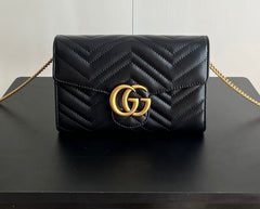 (Pre-Order) Gucci GG MARMONT WALLET ON CHAIN (Replica)