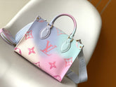 (Pre-Order) Louis Vuitton OnTheGo PM – Pastel Monogram Gradient (Replica)
