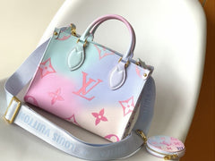 (Pre-Order) Louis Vuitton OnTheGo PM – Pastel Monogram Gradient (Replica)