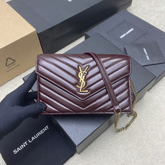 (Pre-Order) YSL Quilted Chevron Crossbody (Replica)