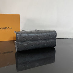 (Pre-Order) Louis Vuitton OnTheGo PM – Black Monogram Empreinte Leather (Replica)