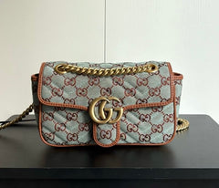 (Pre-Order) Gucci Mini GG Marmont Shoulder Bag (Replica)