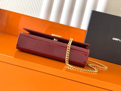 (Pre-Order) YSL Kate Classic Patent Leather Tassel Bag (Replica)