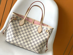 (Pre-Order) Louis Vuitton Neverfull PM – Damier Azur (Replica)