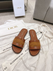 (Pre-Order) Christian Dior-Inspired Slides (Replica)