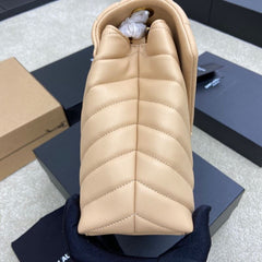 (Pre-Order) YSL LOULOU Luxury Almond Grain Crossbody Bag (Replica)