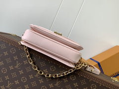 (Pre-Order) Louis Vuitton Pochette Métis East West – Light Pink Empreinte Leather (Replica)