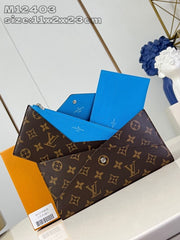 (Pre-Order) Louis Vuitton Monogram Canvas Envelope Wallet (Replica)