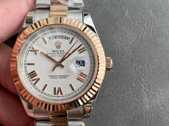 (Pre-Order) Rolex Day-Date Two-Tone White Dial 40MM (Replica)