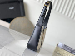 (Pre-Order) YSL Le 5 À 7 Shoulder Bag – White with Black Trim (Replica)