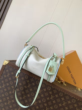 (Pre-Order) Louis Vuitton Urban Masterpiece Express Handbag – Mint Green & White (26CM) (Replica)