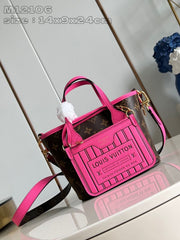 (Pre-Order) Louis Vuitton Neverfull 24 Bandoulière Inside-Out – Monogram Canvas & Leather Combo (Replica)