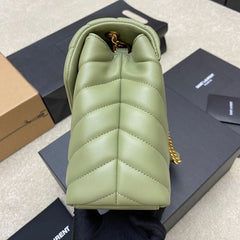 (Pre-Order) YSL LouLou Chain Shoulder Bag – 25CM (Replica)