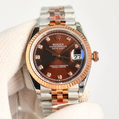 (Pre-Order) Rolex Datejust 36mm – Chocolate Dial (Replica)