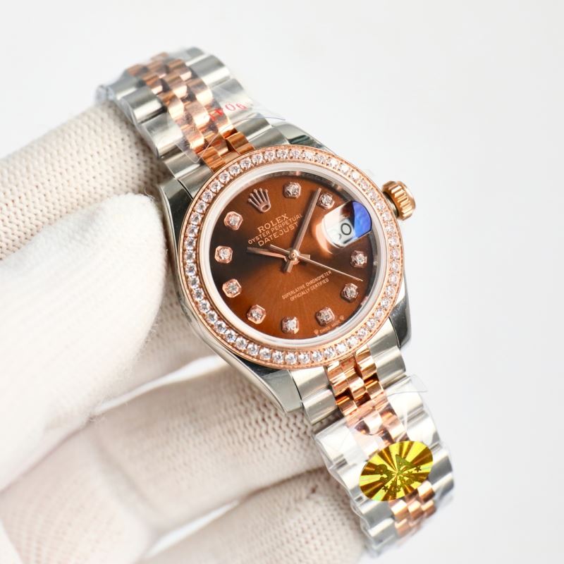 (Pre-Order) Rolex Datejust 28mm – Two-Tone Jubilee Bracelet with Diamond Markers (Replica)