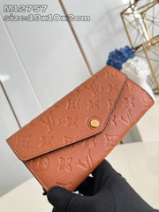 (Pre-Order) Louis Vuitton Monogram Envelope Wallet – Brown (Replica)