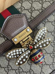 (Pre-Order) Gucci Queen Margaret Leather Handbag (Replica)