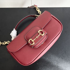 (Pre-Order) GUCCU HORSEBIT 1955 SOFT SHOULDER BAG (Replica)