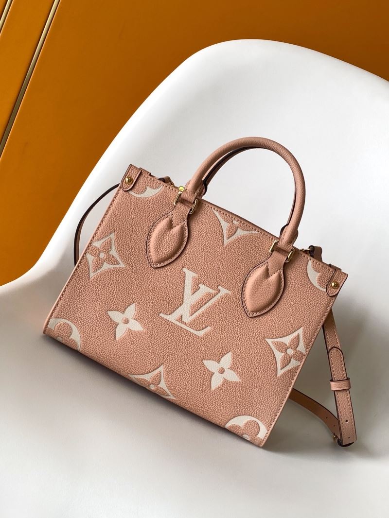 (Pre-Order) Louis Vuitton OnTheGo PM – Pink with Cream Monogram (Replica)