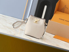 (Pre-Order) Louis Vuitton Nano Lockme Bucket Bag (Replica)