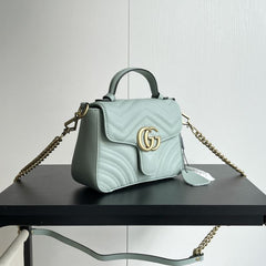 (Pre-Order) Gucci GG Marmont Mini Top Handle Bag (Replica)